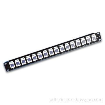16ports 19inch Cat3/Cat5e/Cat6 Blank Patch Panel